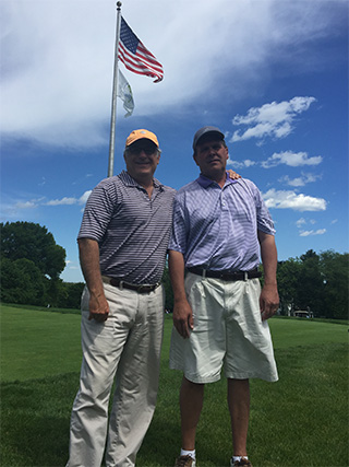 Jim Gentile and Tom Brett