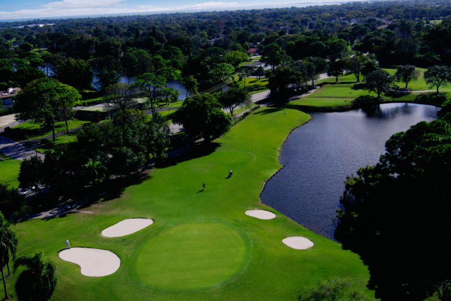 Seventh hole at St. Petersburg Country Club