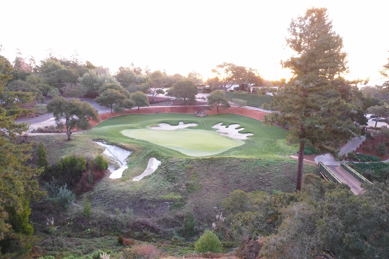 Pasatiempo Golf Club, an Alister MacKenzie design in Santa Cruz, California