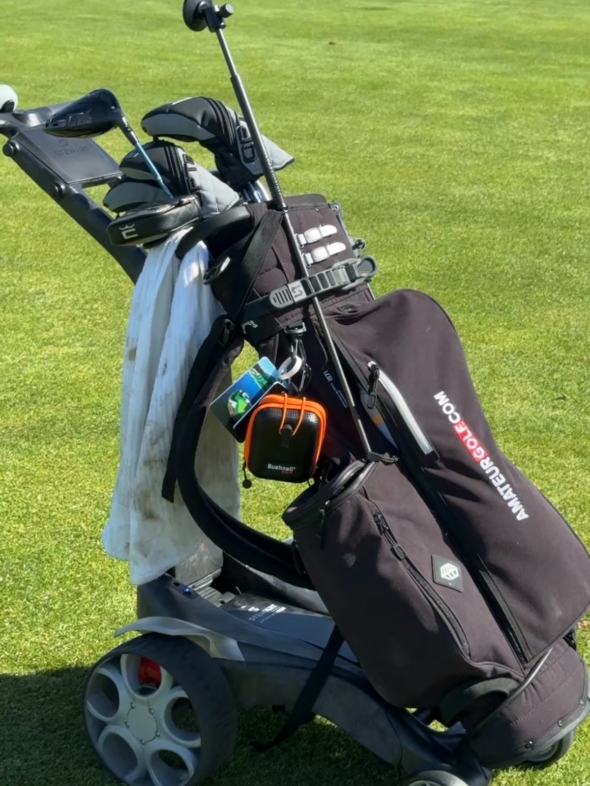 Stewart Golf Q-Follow on Course