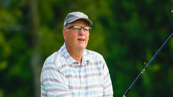 Mark Small of Frankfort, Ill., at the 2026 U.S. Senior Amateur