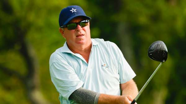Corby Segal, PGA Tour Champions caddie, at the 2026 U.S. Senior Amateur