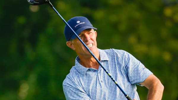 Mike Sposa, 2025 U.S. Senior Amateur semifinalist, at Baltimore Country Club
