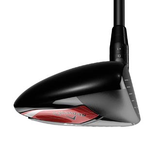 A smaller head, shorter shaft and
cambered sole makes the Bertha Mini 1.5 a
versatile club