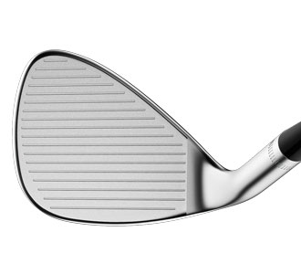 Callaway's PM-
Grind wedge features Mack Daddy grooves
that extend all the way to the toe.