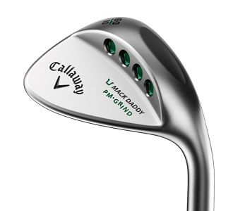 Weight ports in
the flange help keep the PM-Grind wedge from
being too heavy.
