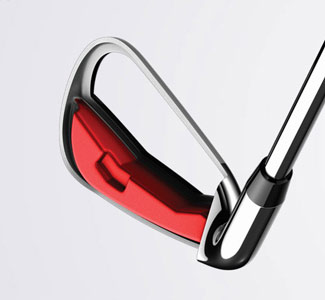 The Internal Standing
Wave pad lowers the CG while raising the club's
MOI