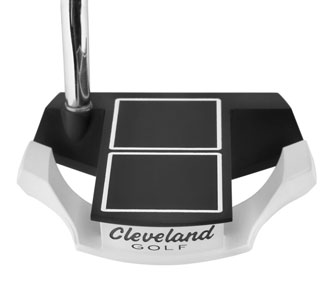 The TFI Smart
Square putter uses a pair of dual axis
alignments to help you aim the face.
