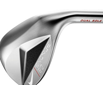 A
close up of Nike's new Dual Sole Engage
wedge