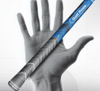 Golf Pride's MCC Plus4
encourages lighter grip pressure, reduced
tension, and increased power.