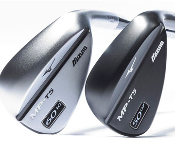 Mizuno MP-T5 wedges feature a refined,
teardrop profile