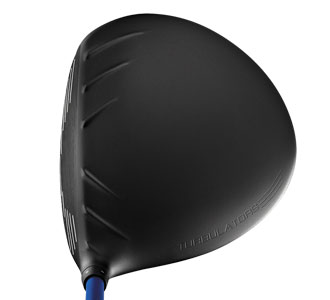 Turbulators on the crown help
generate greater clubhead speed and ball
velocity.