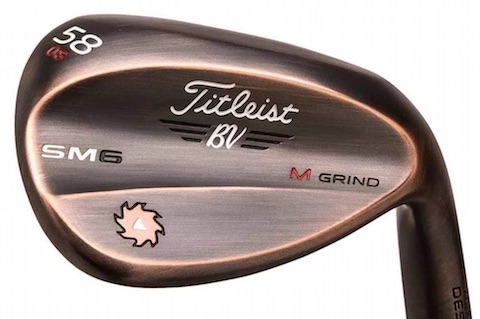 A New Brushed-Copper finish for Titleist Vokey Design SM6