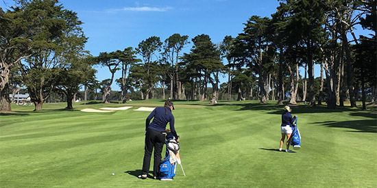 Kent State players at TPC Harding Park