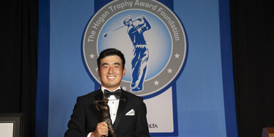 Doug Ghim wins the 2018 Ben Hogan Award