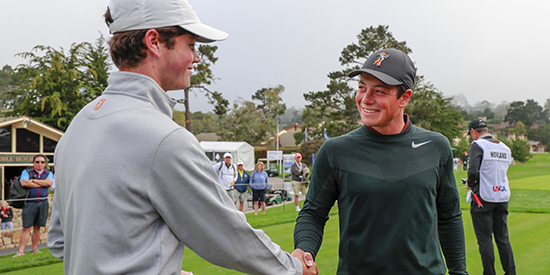 U.S. Amateur: Hovland over Hammer, will meet Bling in final