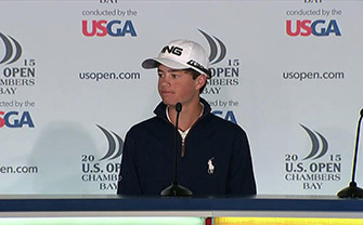 Cole Hammer at the 2015 U.S. Open