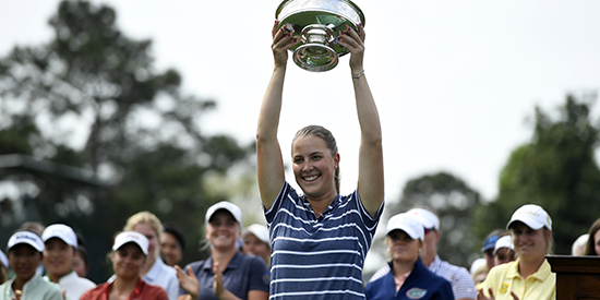 Kupcho hits all the right notes in winning at Augusta National