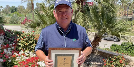 Derrick wins the Senior Masters by three shots