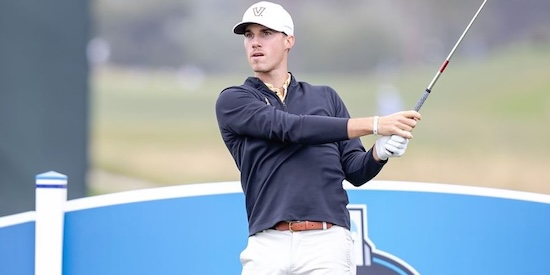 Matthew Riedel at PGA TOUR Q-School Final Stage