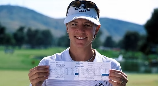 Annika Sörenstam, LPGA legend and record-holder for the lowest round in women's professional golf